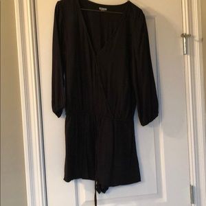 Black aerie romper